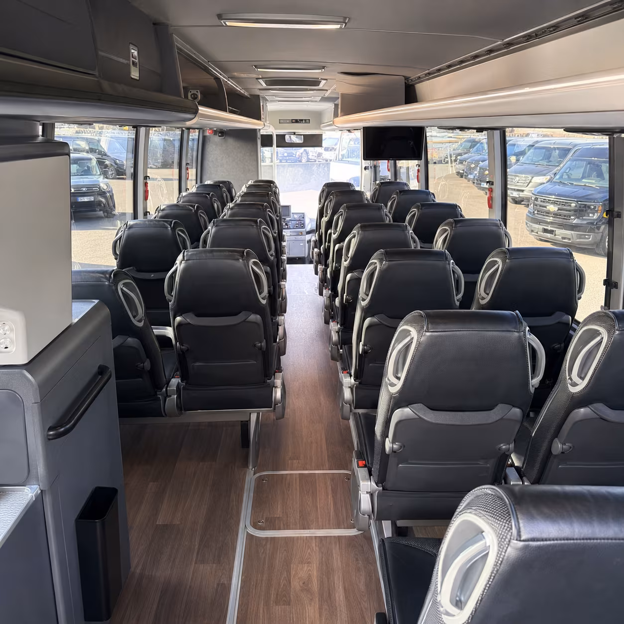 Carlsbad Airport Shuttle & Transportation party bus exterior