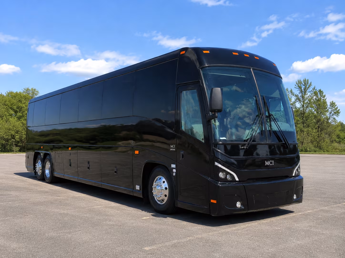 Carlsbad Corporate Transportation party bus exterior