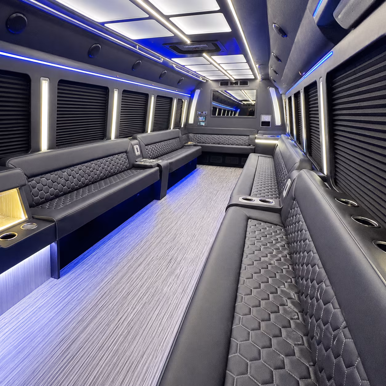 Carlsbad Prom & Homecoming Transportation party bus exterior