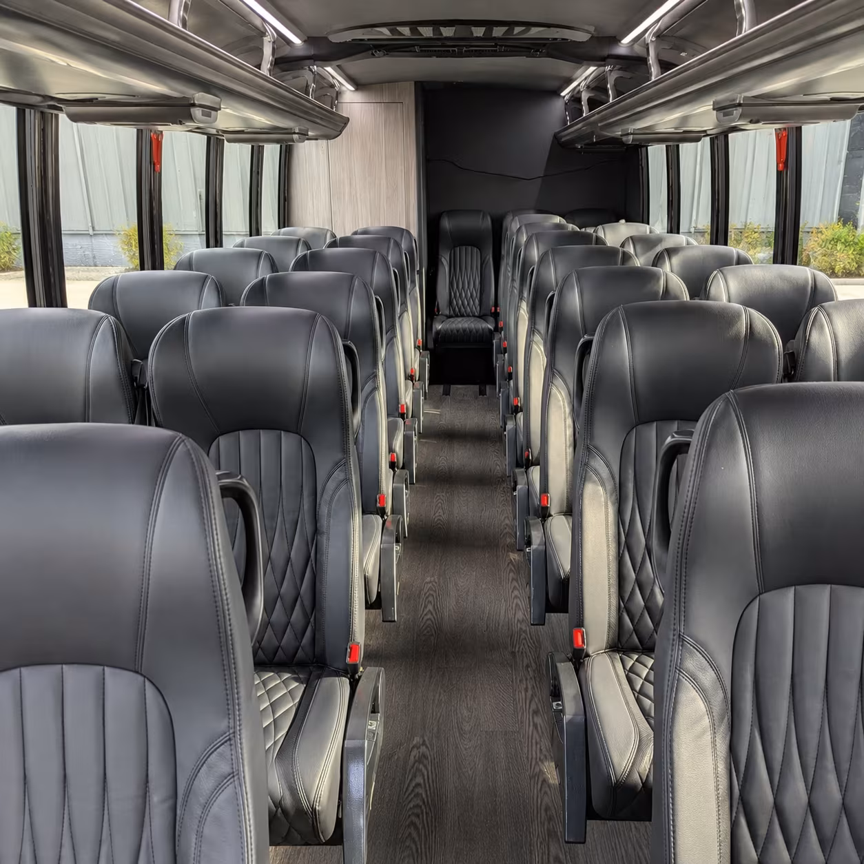 Carlsbad School Event Transportation party bus exterior