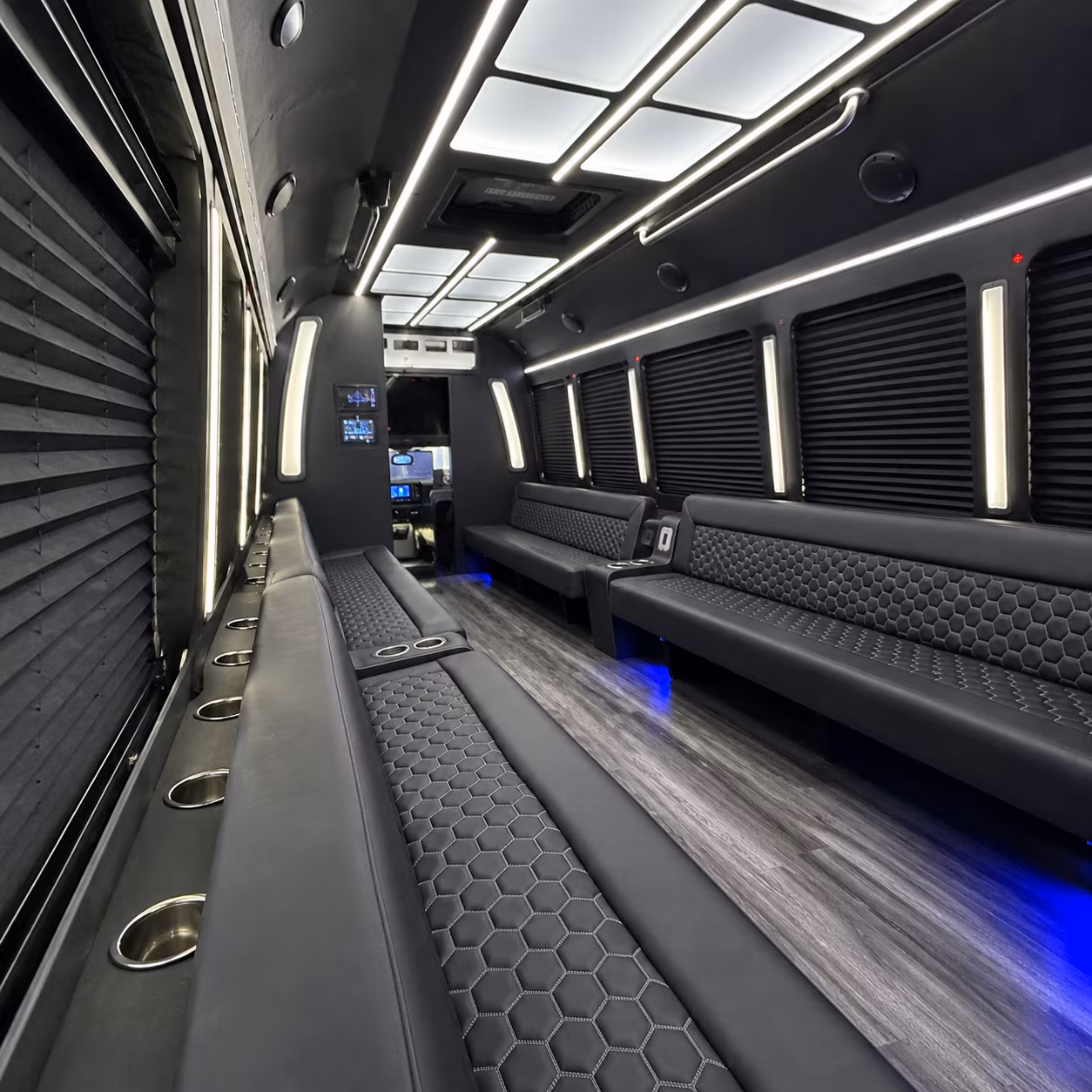 Carlsbad Sporting Event Transportation party bus exterior