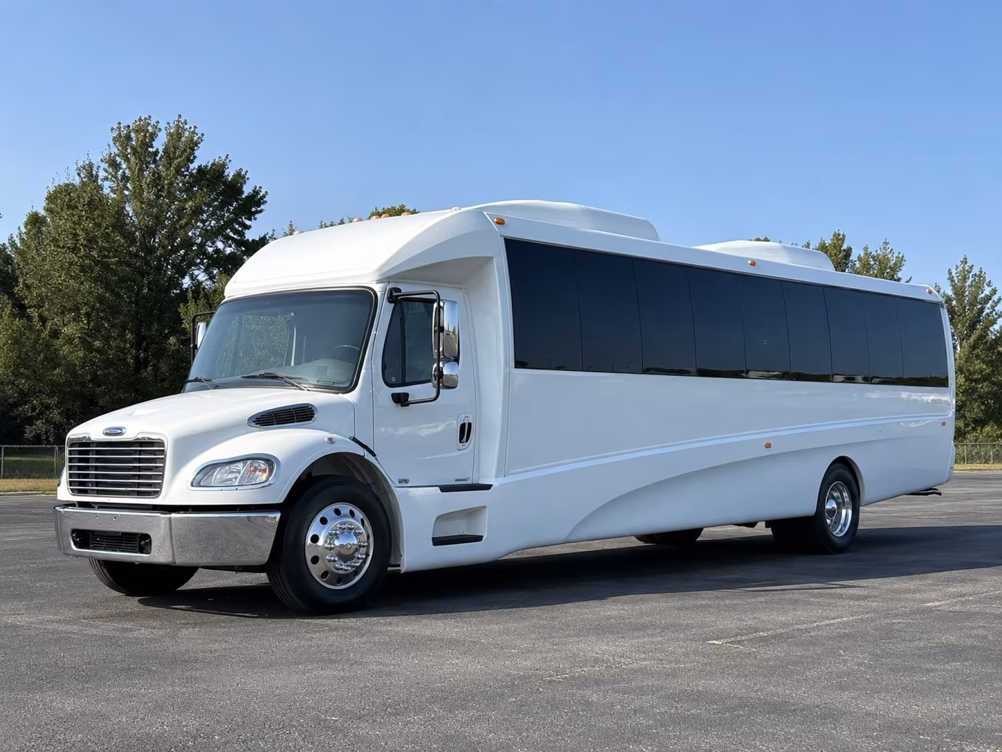 Carlsbad Sporting Event Transportation party bus exterior
